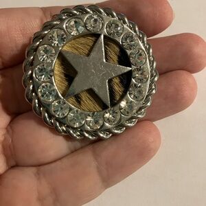 Silver Lone Star Pendant